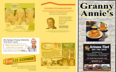 Look for Utah Sites in Granny Annie’s Menu