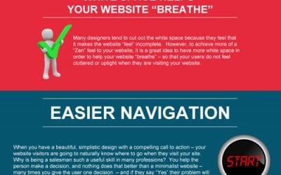 How to Make Your Website More Effective with Less on it [Infographic]