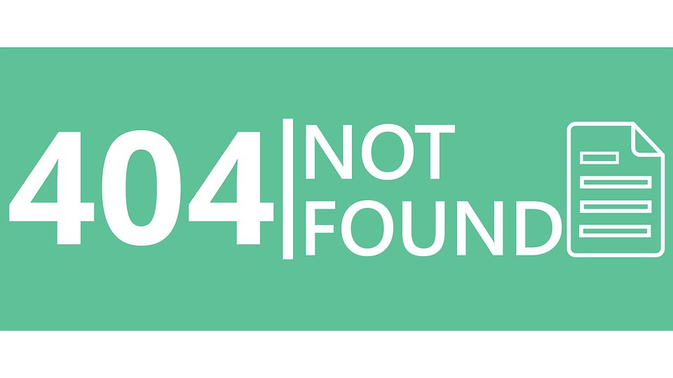 404 Error Pages